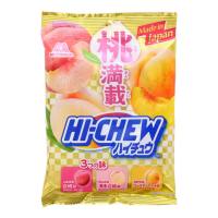 Morinaga Hi Chew Assorted Candy | Japanese Chewy Soft Candy Dessert Fruity Soda Fantasy & Peach