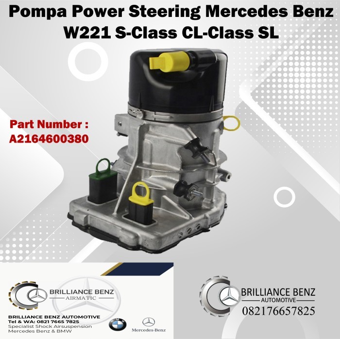 POMPA POWER STEERING W221 S300 S350 S500 MERCEDES A2164600380 - YUNIC STORE Harga  11,220,000 Ringgit*Penghantaran Percuma