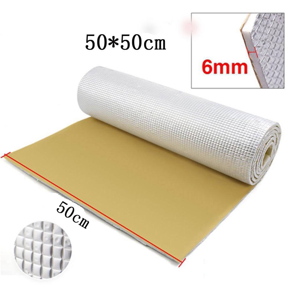【Thời trang tự động】 nội thất xe hơi cách âm Mat 6mm dày cho tấm và thân xe sử dụng