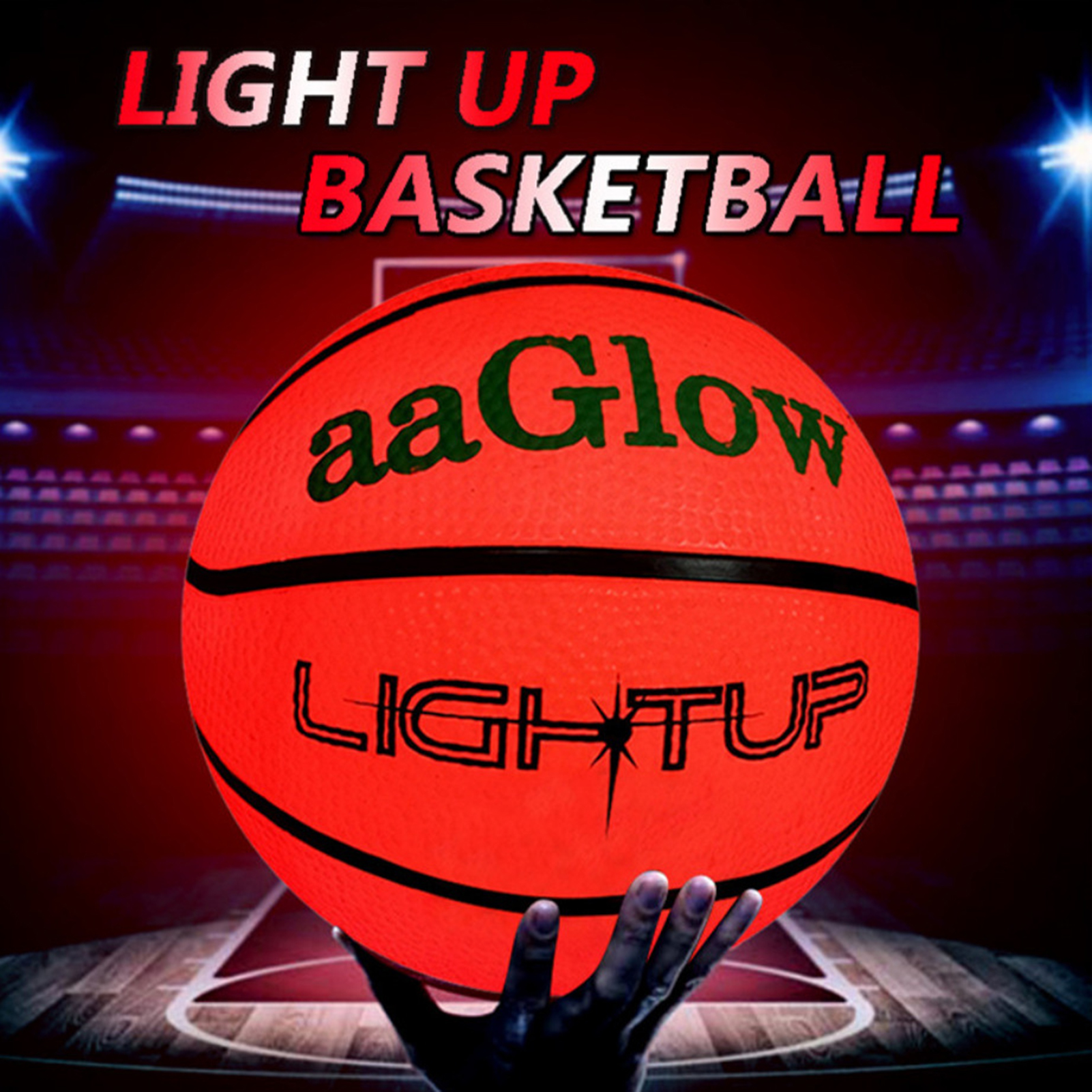 Bodhiwish Waterproof Glow Basketball Glow Basketball Light Up Led Glow in