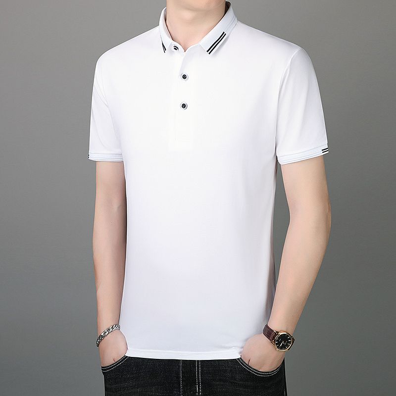 ASRV áo polo nam mới nhất áo thun có cổ nam áo thun nam trung niên áo thun nam cao cấp nam polo mano