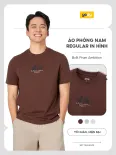 Áo Phông Nam Yody Regular In BUILT FROM AMBITION MCTS26S042
