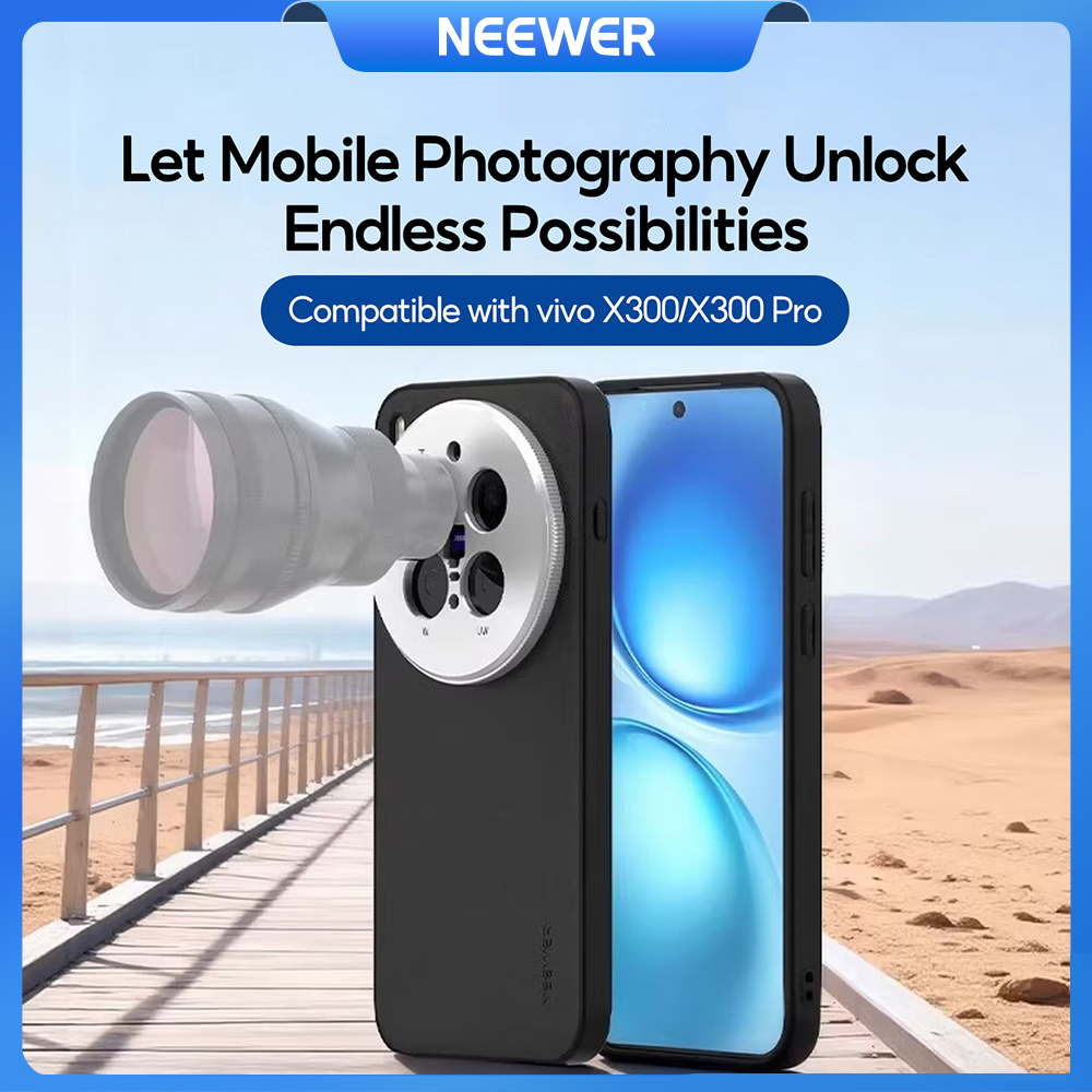 NEEWER Ốp Điện Thoại Dành Cho Vivo X300 Pro Kèm Ngàm Gắn Ống Kính 17mm