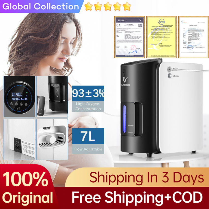 【 High Quality+COD】 KJR-11MW Oxygen Nozzle, 1-7L/Min Adjustable Portable Atomization+Oxygen Concentrator Machine, Suitable For Home And Travel ราคา 8,814 บาท*ส่งฟรี