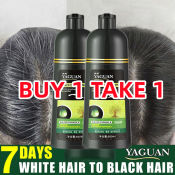 Herbal Hair Dye Shampoo - Brown/Black Color in 5 Minutes