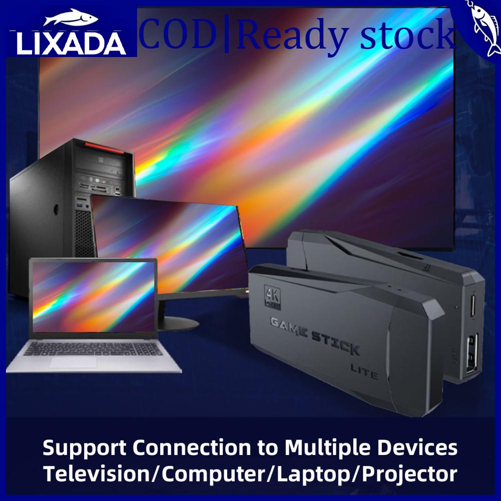 LIXADA TV Gaming Console Stick 2.4G Wireless Controller HD Video Output Dual Player Retro Game Console Kit ราคา 787 บาท*ส่งฟรี