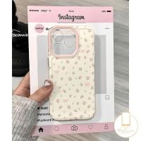 MissConnie Cute Cartoon Little Flowers Case Compatible for IPhone 16 15 13 11 14 12 Pro Max XR 7Plus X XS Max 14 7 8 16 15 Plus SE 2020 Pink Bowknot English Label Butterfly Bracelet Cover