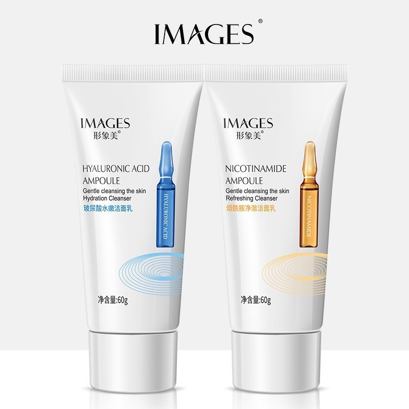 Sữa rửa mặt dưỡng ẩm images kiềm dầu làm sạch sâu 60g hàng chuẩn