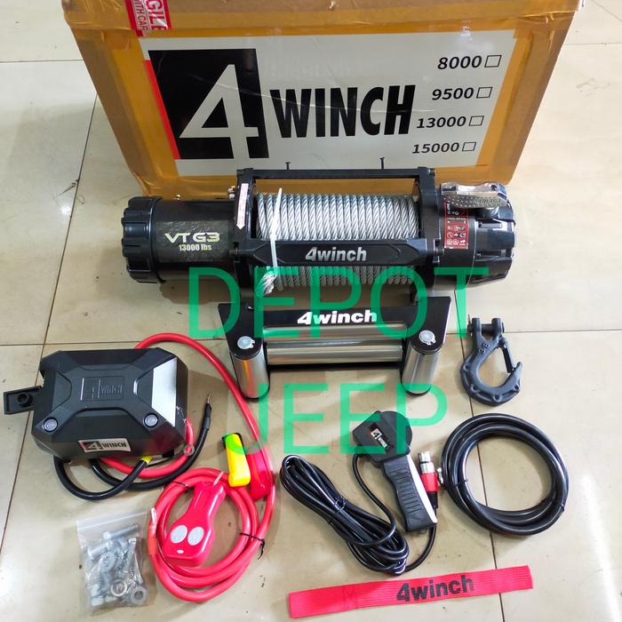 4WINCH 13000LBS GEN3 SLING BAJA 12VOLT -pistons up Giá 7,300,000 Đồng*Miễn phí vận chuyển