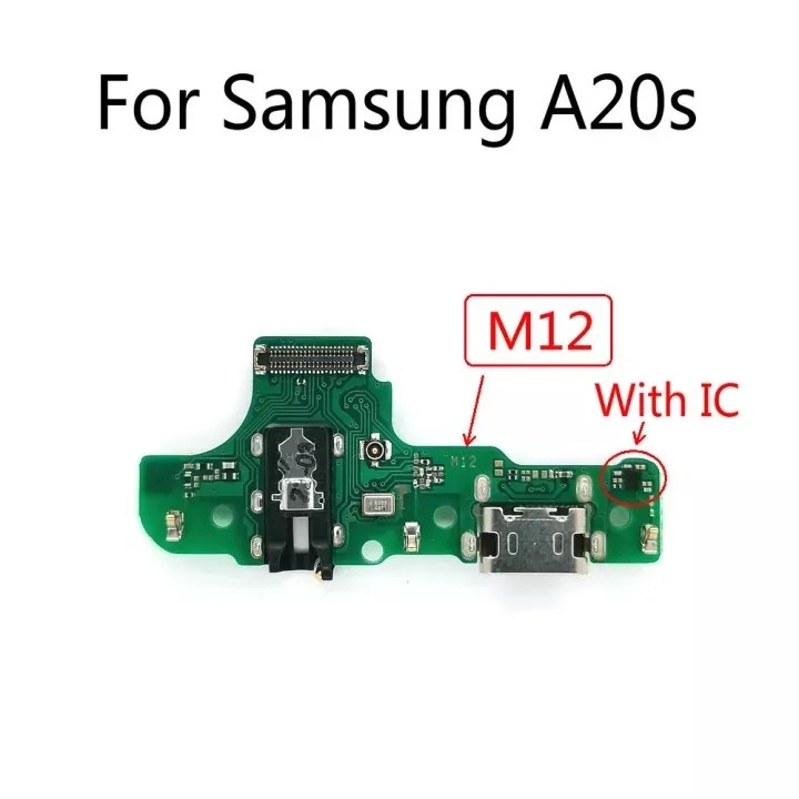 ZYPartsFor Samsung A20S A207F M12 M14 USB Charging Dock Port Board Connector Main Motherboard Flex Cable