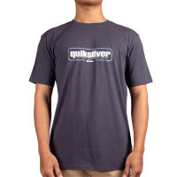 Quiksilver Mens Retro Box India Ink Short Sleeve T-Shirt
