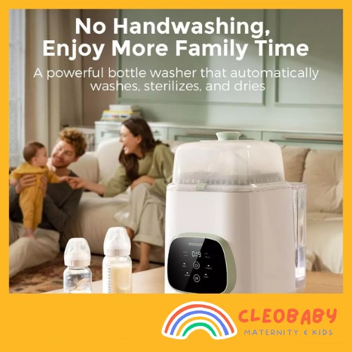 Momcozy KleanPal Pro Baby Bottle Washer Sterilizer & Dryer