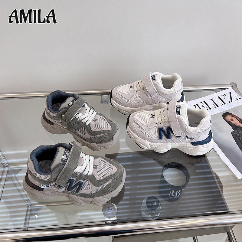 AMILA Sneakers for boys, light dad shoes for kids