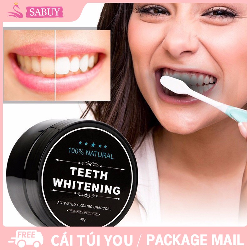 Bột Làm Trắng Răng Than Hoạt Tính,Bột rửa răng làm trắng răng