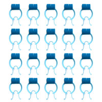 20Pcs Swimming Nose Clip Respiratory Training Pulmonary Function Test Nasal Clip Kids Adults Accidental Emergency Nosebleeds Stopper Clip
