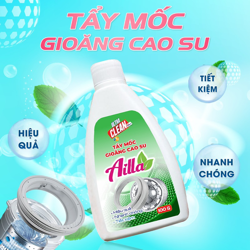 Tẩy mốc gioăng cao su Ailla