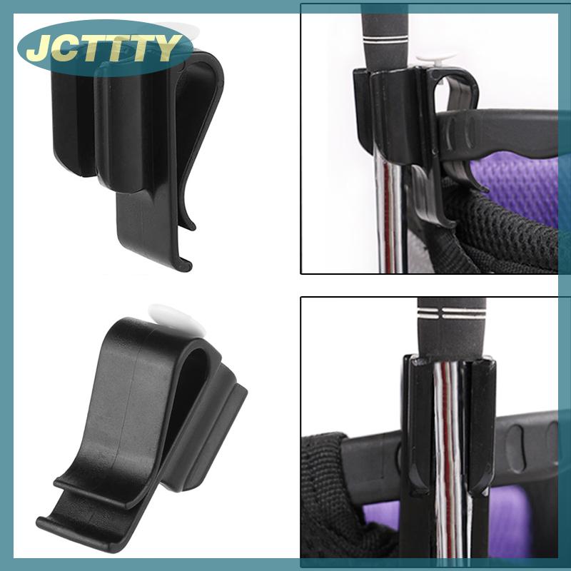 JCTTTY 1pcs nhựa đơn giản Golf Putter kẹp kẹp Chủ Câu Lạc Bộ Golf túi đưa tổ chức container bóng đánh dấu màu đen Golf đào tạo AIDS