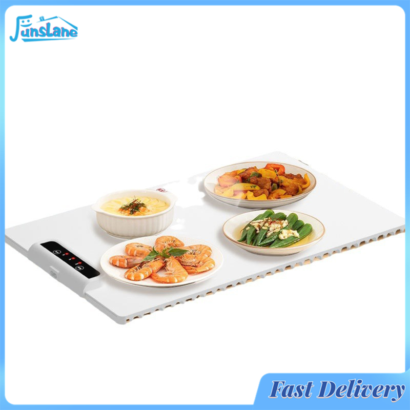 【Early Bird】Foldable Electric Warming Tray With Adjustable Temperature Fast Heating Electric Warming Plate For Buffet Party ราคา 993 บาท*ส่งฟรี