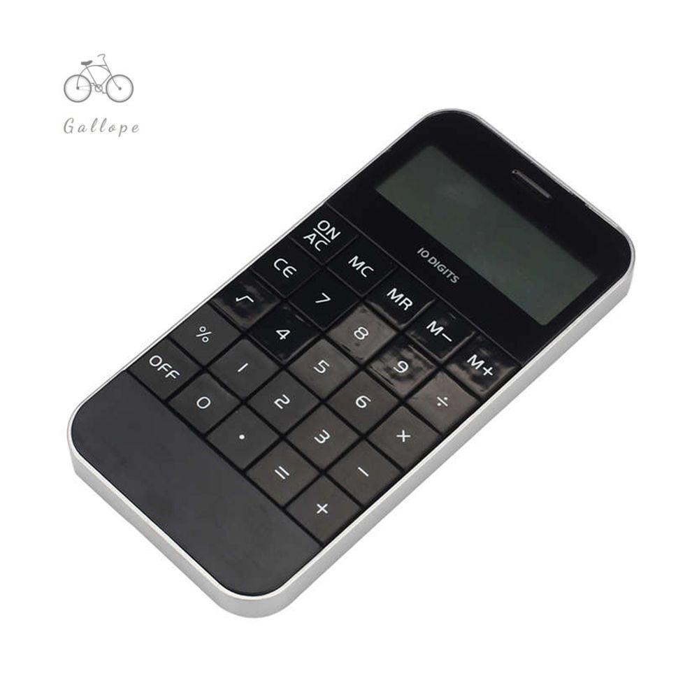 GALLOPE Trường học Mini Trưng bày Rẻ Văn phòng Túi Màu đen Điện tử trắng Máy tính chữ số