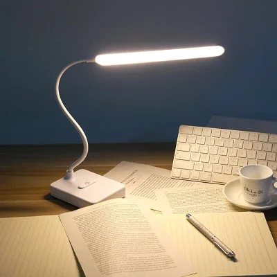 【Delivery fast】SG Seller Intelligent foldable three gear adjustable eye protection lamp LED soft light students to study work read table light table lamp study table lamp bedside study lamp study light reading lights led strip light bed side lamp