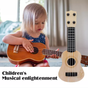 Kids Ukulele Guitar - Classic Wooden Instrument for Music Education