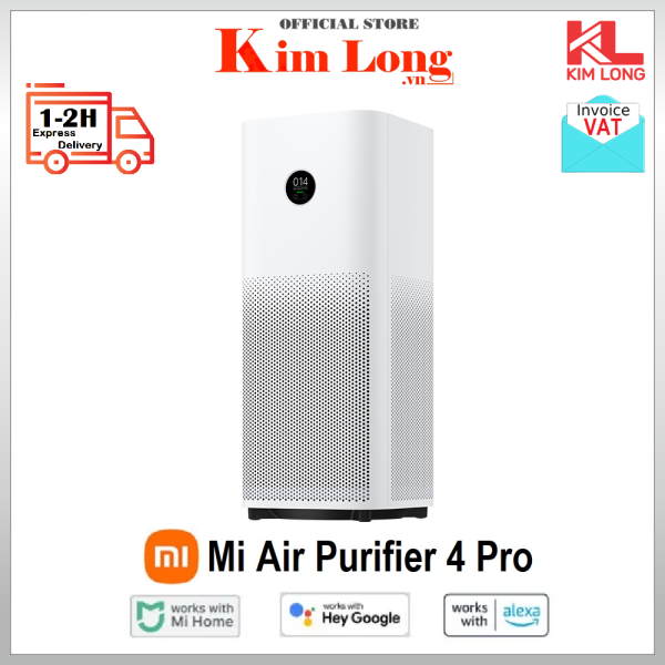 Máy lọc không khí Xiaomi Air Purifier 4 Pro Ion I Pro 60m2 Bản Quốc Tế - Bảo hành 12 tháng