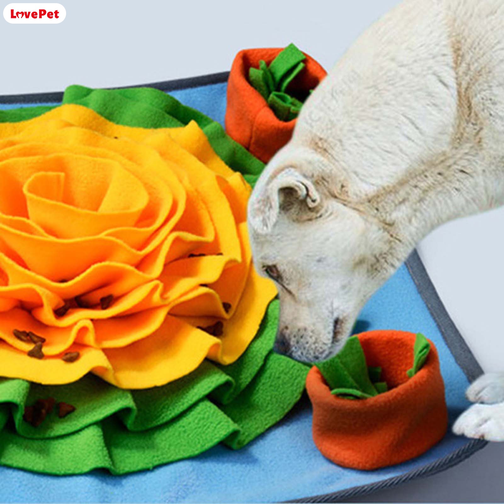 Lph thảm cho chó ăn đồ chơi bền sniff Mat tương tác đồ chơi cho chó đồ chơi khuyến khích tự nhiên tìm kiếm thức ăn kỹ năng