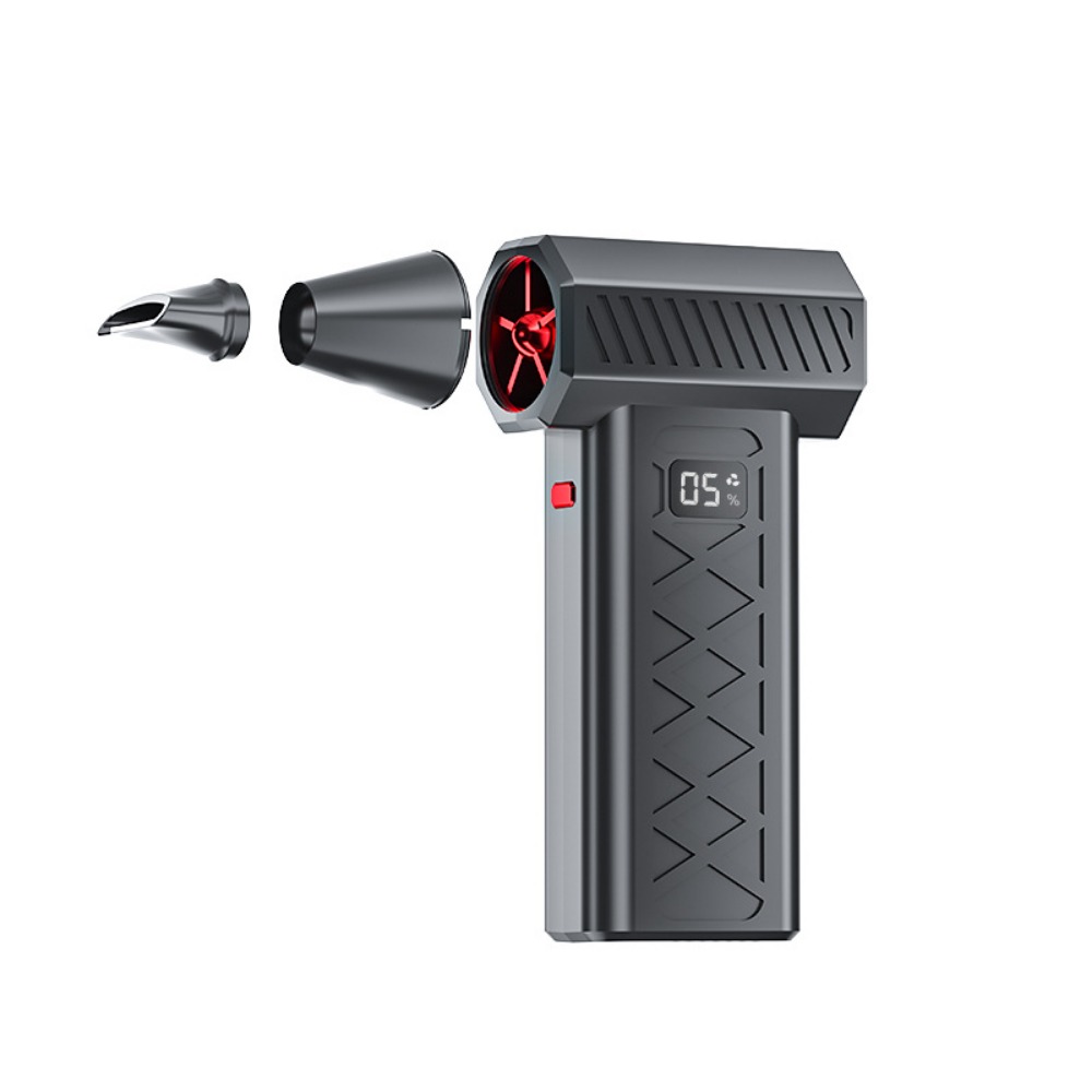 WU552 130000   vòng/phút Quạt Turbo Violent Màn hình kỹ thuật số Động cơ không chổi than Máy thổi bụi điện Quạt Turbo Jet Tốc độ cao Máy thổi khí mạnh mẽ Vệ sinh xe hơi - 3