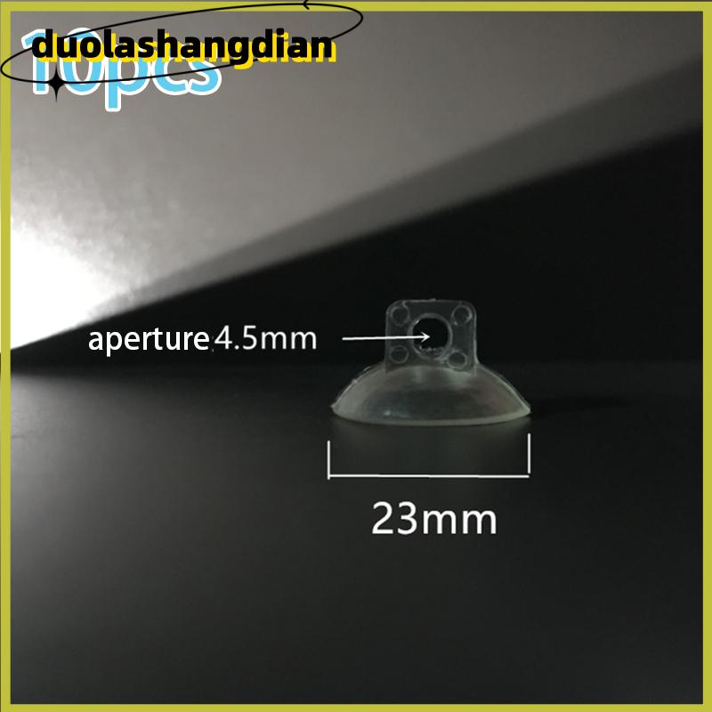 [Duola] 10 chiếc cốc hút bể cá ống hút bơm oxy bể cá ống hút cố định ống khí kẹp cố định ống hút nhiệt kế - 8