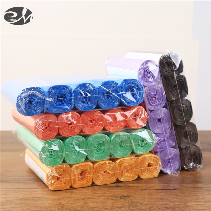 15pcs garbage bag disposable thickened household plastic bag ราคา 43 บาท*ส่งฟรี