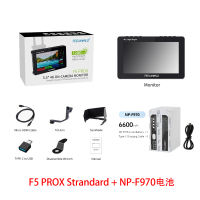 FEELWORLD F5 PROX 5.5 4KHDMI จอมอนิเตอร์1920X1080 NP-F970แหล่งจ่ายไฟภายนอกวงจรเซนเซอร์ภาพถ่ายไร้สาย PRO-X F5