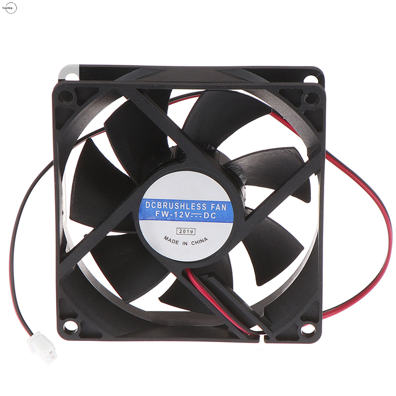 Cjing vỏ máy tính không chổi than dc 12v 2pin 80x80x25mm 8cm 80x25mm quạt làm mát 8025