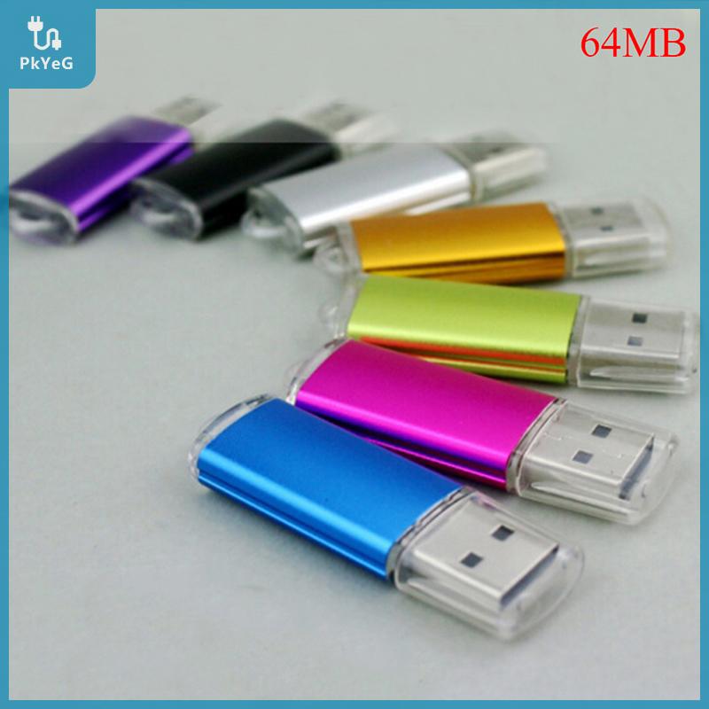 【YIDAO4】 64MB USB 2.0แฟลชไดรฟ์ Memory Stick Thumb Drive PC LAPTOP Storage ราคา 43 บาท*ส่งฟรี