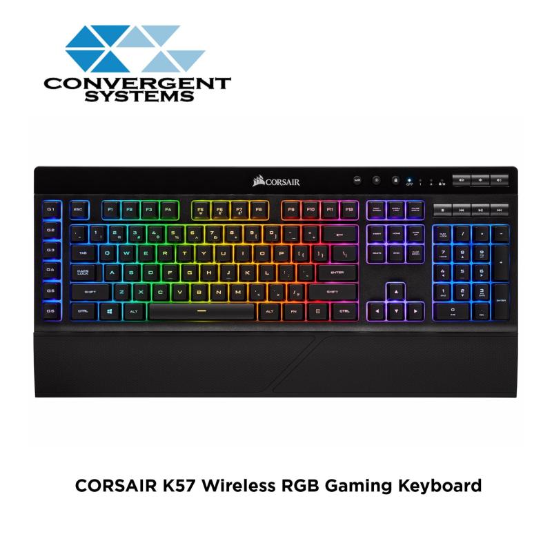 CORSAIR K57 RGB SLIPSTREAM WIRELESS Gaming Keyboard Singapore