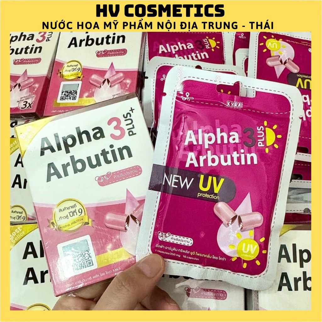 VIÊN KÍCH TRẮNG ALPHA ARBUTIN ( DÙNG ĐỂ TRỘN VỚI CÁC LOẠI KEM DƯỠNG) HỖ TRỢ TRẮNG DA BODY