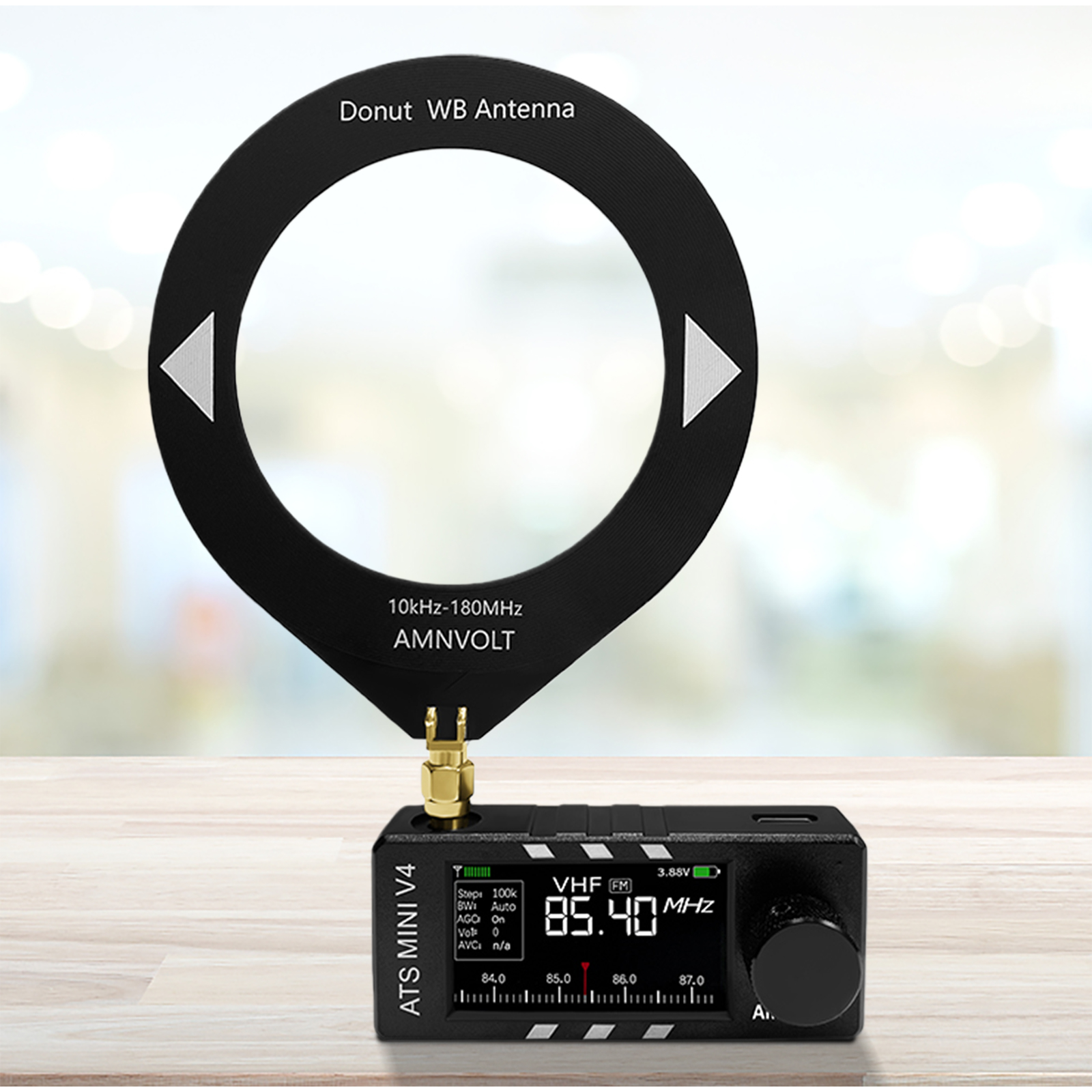 Portable AM FM Radio Receiver with Headphone Amplifier LSB USB Transistor Pocket Radios for Walking Hiking Camping