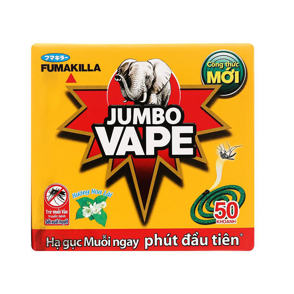 [Co.op Online] - Nhang muỗi JUMBO Vape M2 hương lài 50 khoanh