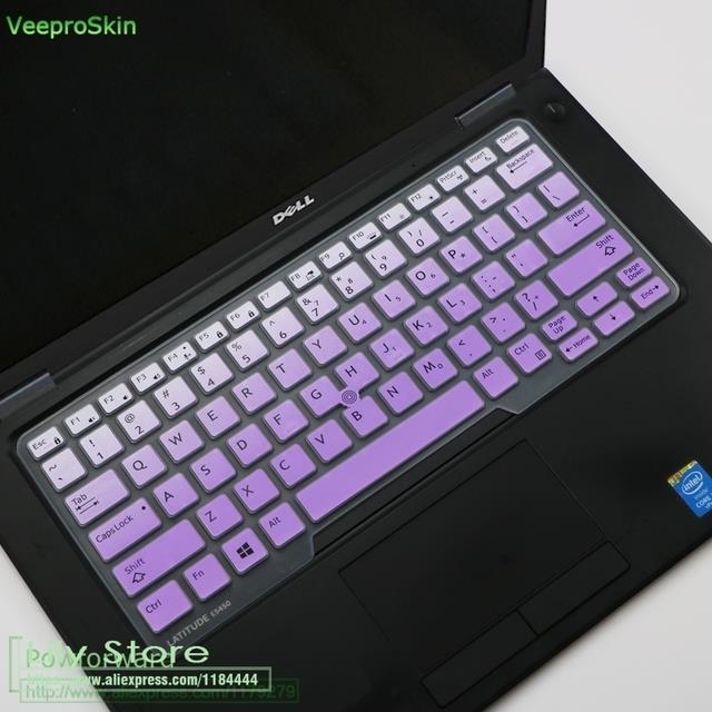 For Dell Latitude E7450 E7470 E5470 E7480 5480 5490 7480 7470 7490 14 inch Laptop Notgebook Keyboard Cover Protector Skin