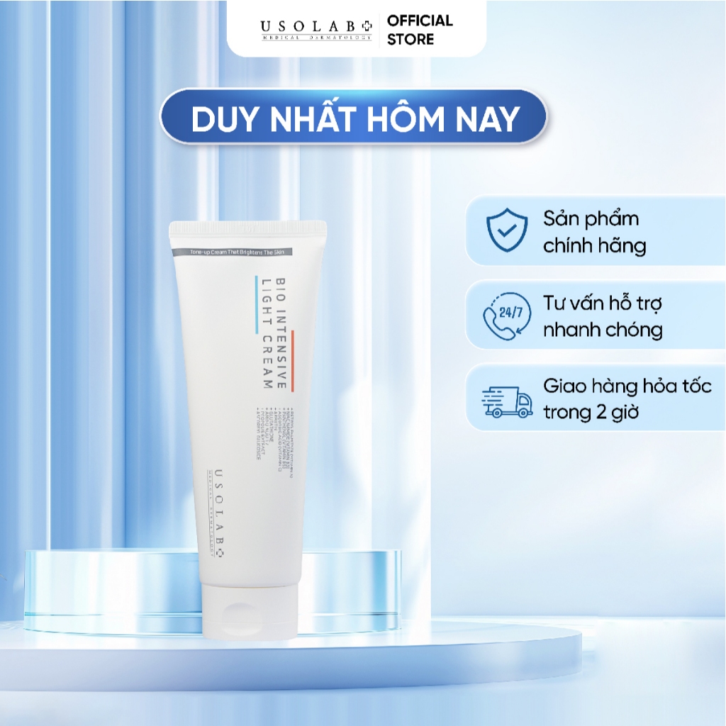 Kem body trắng da USOLAB Bio Intensive Light Cream