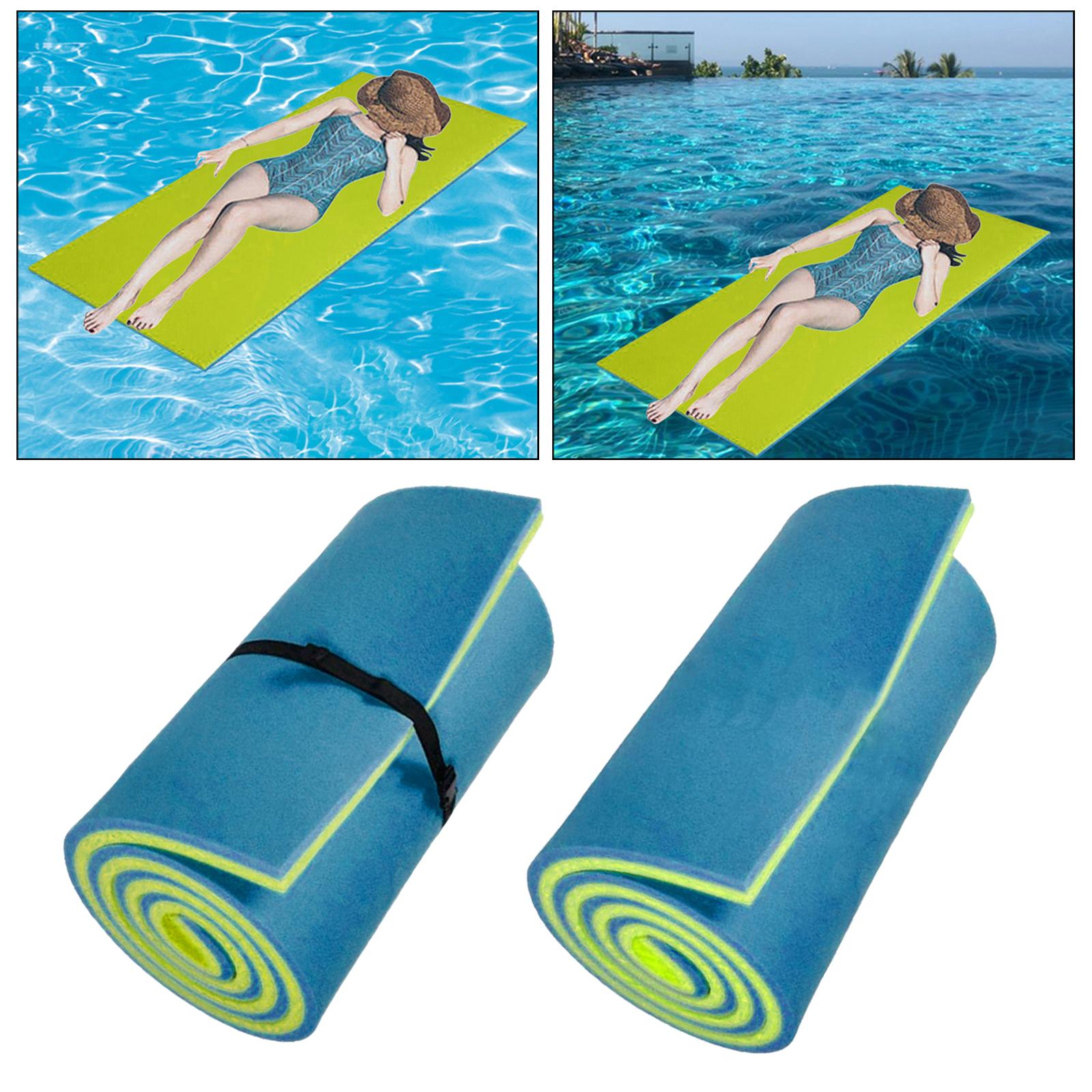 Water Float Mat Drifting Mattress Floating Raft for Pool Water Blanket Unsinkable Pool for Swimming Pool Boat Summer