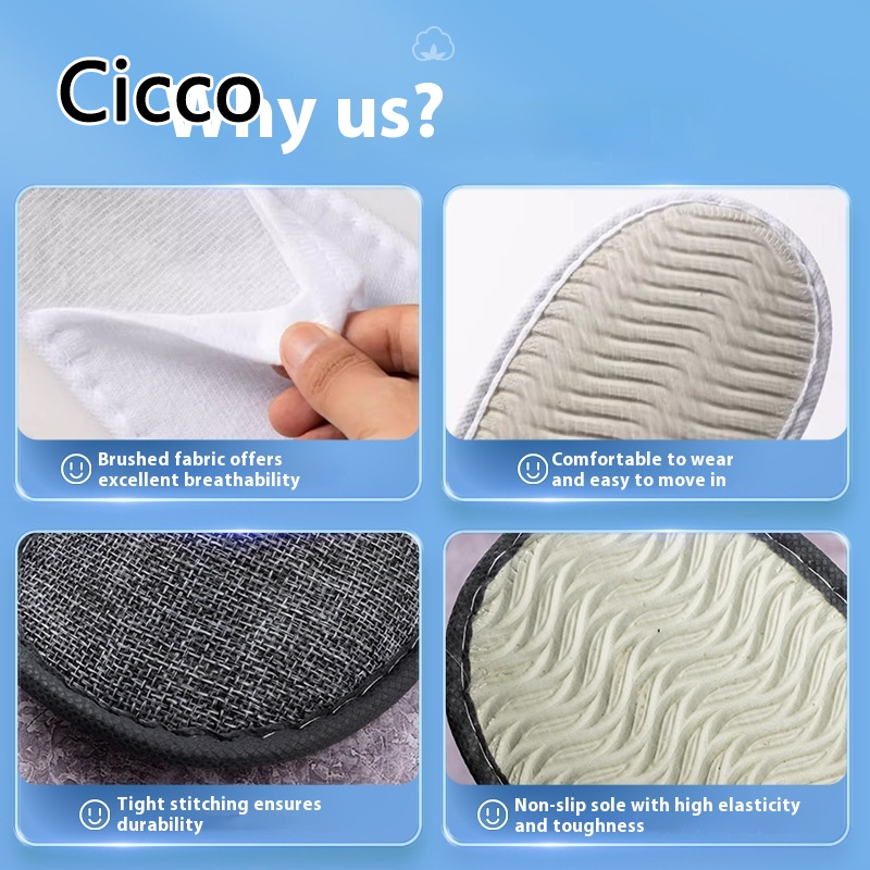 Giường Dép dùng một lần trong khách sạn cicco & bữa sáng san hô lông cừu dày cao cấp không Dép lê trơn trượt
