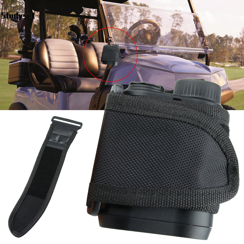 Studyset IN stock Magnetic Golf Rangefinder Mount Strap For Golf Cart Railing Adjustable Magic Sticker Rangefinder Band ราคา 151 บาท*ส่งฟรี