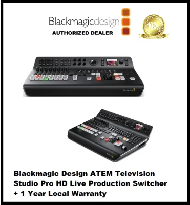 Blackmagic Design ATEM Television Studio Pro HD Live Production Switcher + 1 Year Local Warranty