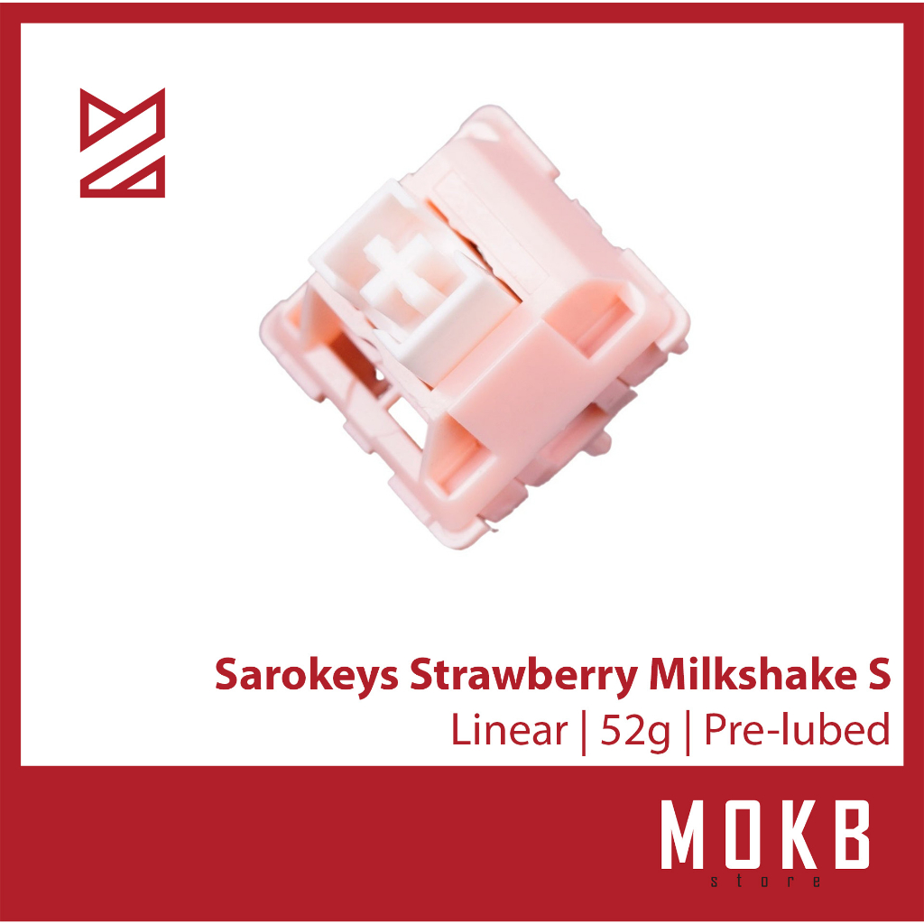 Sarokeys Strawberry Milkshake S Switch - Công tắc bàn phím cơ