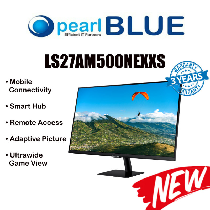 Samsung 27 S27AM500 Smart Monitor M5 With Mobile Connectivity | The Worlds 1st Do-It-All Screen Singapore