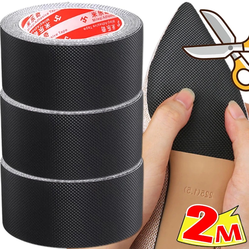 2M No-adhesive Anti-slip Sole Stickers Mute Cushion Insoles Repair Outsole Insoles Men Women Shoes Wearable Pads Shoe Accessories