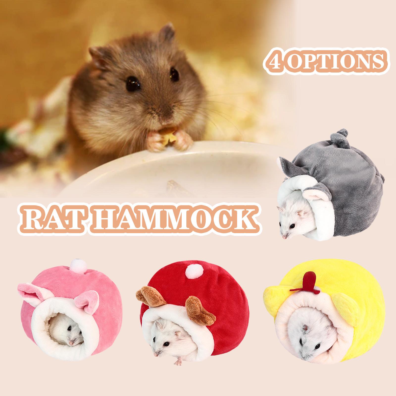 Hamster Cotton House Soft Smooth Comfortable Warm Pet Nest Hamster House Bed P2E4