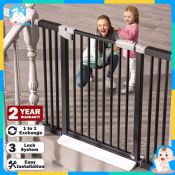 Adjustable Baby Safety Gate for Stairs - Pet Friendly