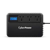CyberPower UPS BU Series LCD เครื่องสำรองไฟ | BU800ELCD (480W/800VA) |   เหมาะสำหรับการใช้งานภายในบ้านและสำนักงาน