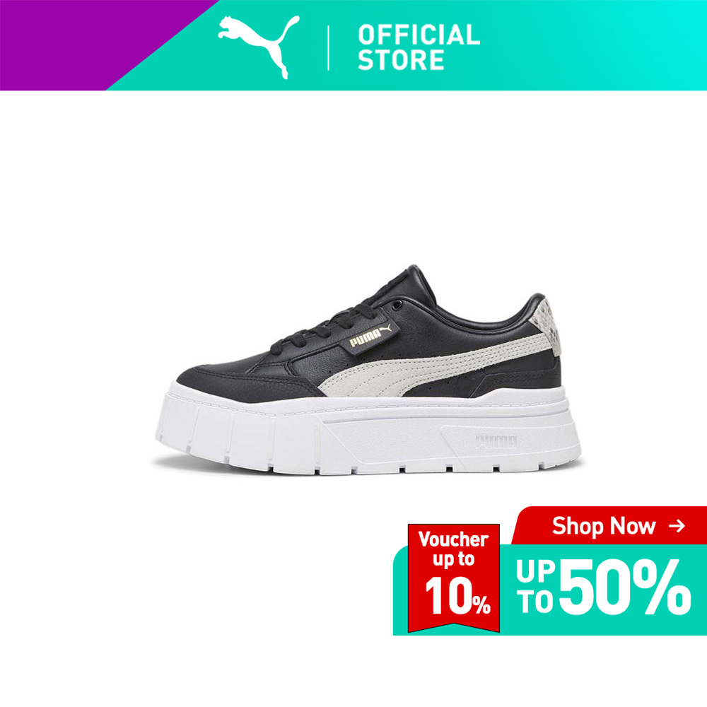 Discount on Puma  shoes - SKU: [New]  Mayze Stack Luxury Women's Sneakers (White)